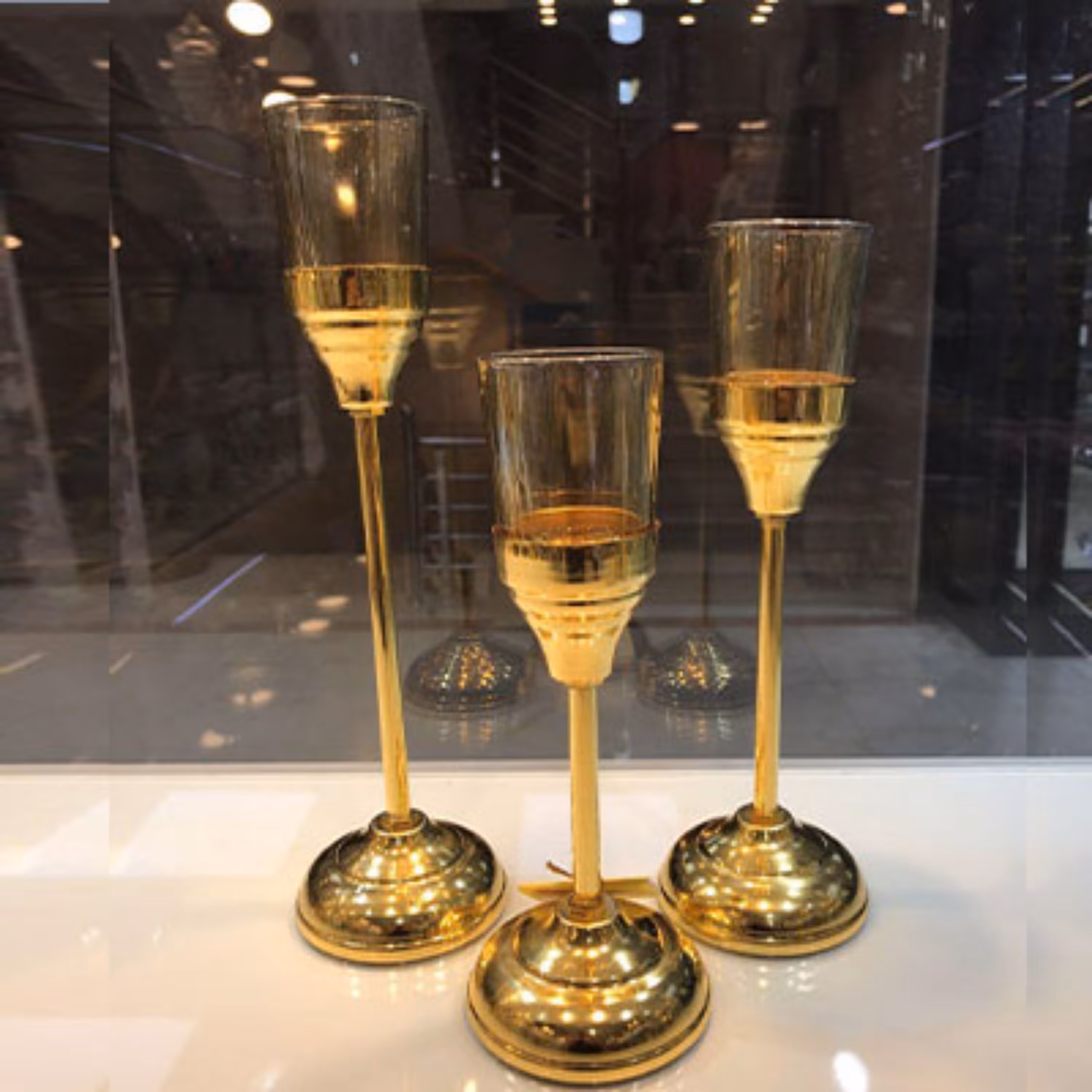 جاشمعی سه تایی دکوری