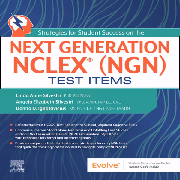 کتاب Strategies For Student Success On NCLEX اثر Linda Anne Silvestri انتشارات الزویر