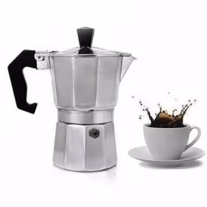 قهوه جوش و اسپرسو ساز دستی دو کاپ