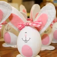 تخم مرغ رنگی عید نوروز  خرگوش 