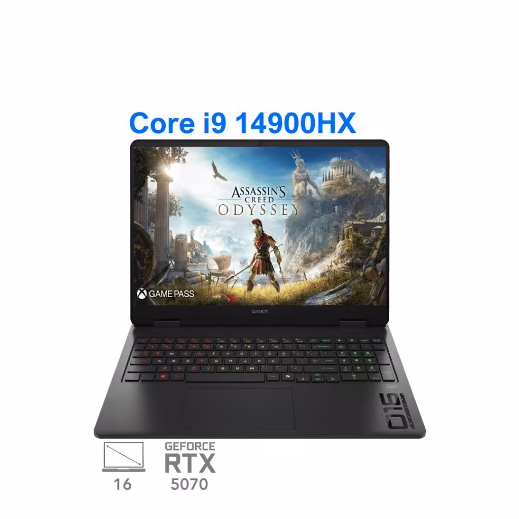 لپ تاپ گیمینگ اچ پی آمن  HP Omen 16 am0004TX i9 14900HX RTX 5070 115W 32G 1T 2.5K 240Hz 2025