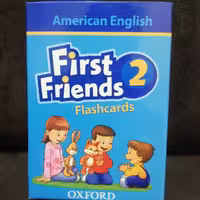 فلش کارت فرست فرندز 2 امریکن flashcards first friends 