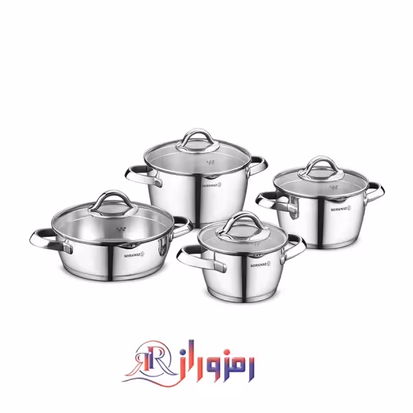 سرویس قابلمه 8 پارچه کرکماز A1973  مدل ورتکس (اصلی)