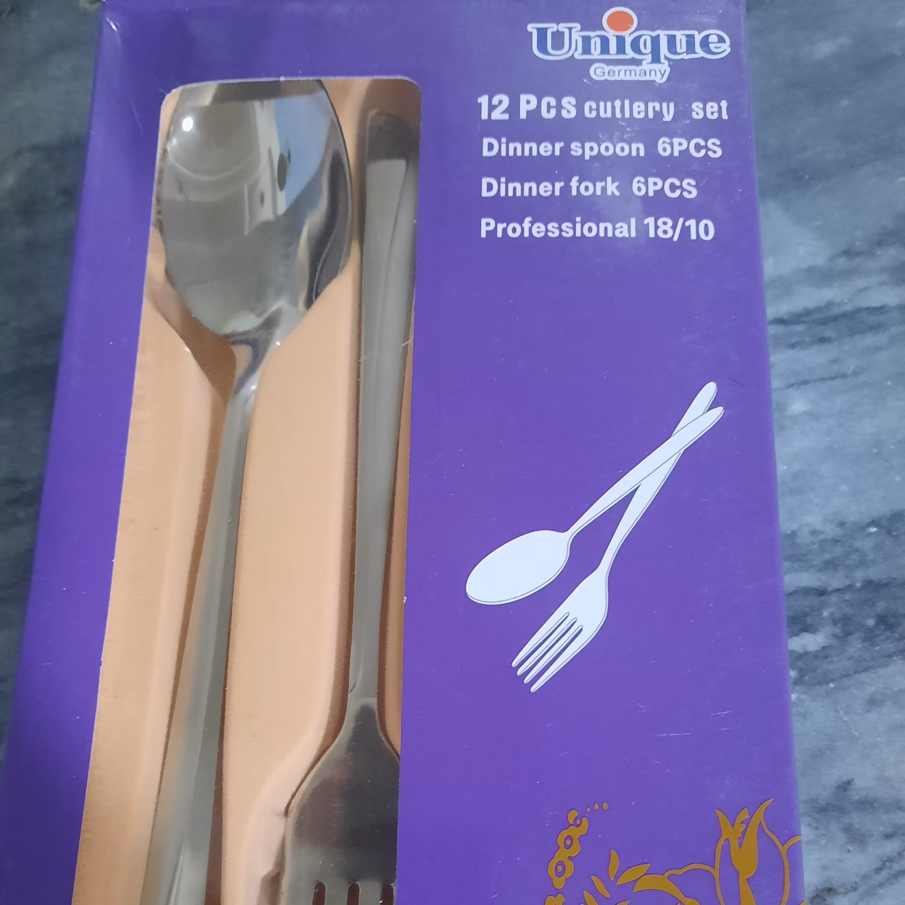 قاشق چنگال اصل یونیک استیل نگیر