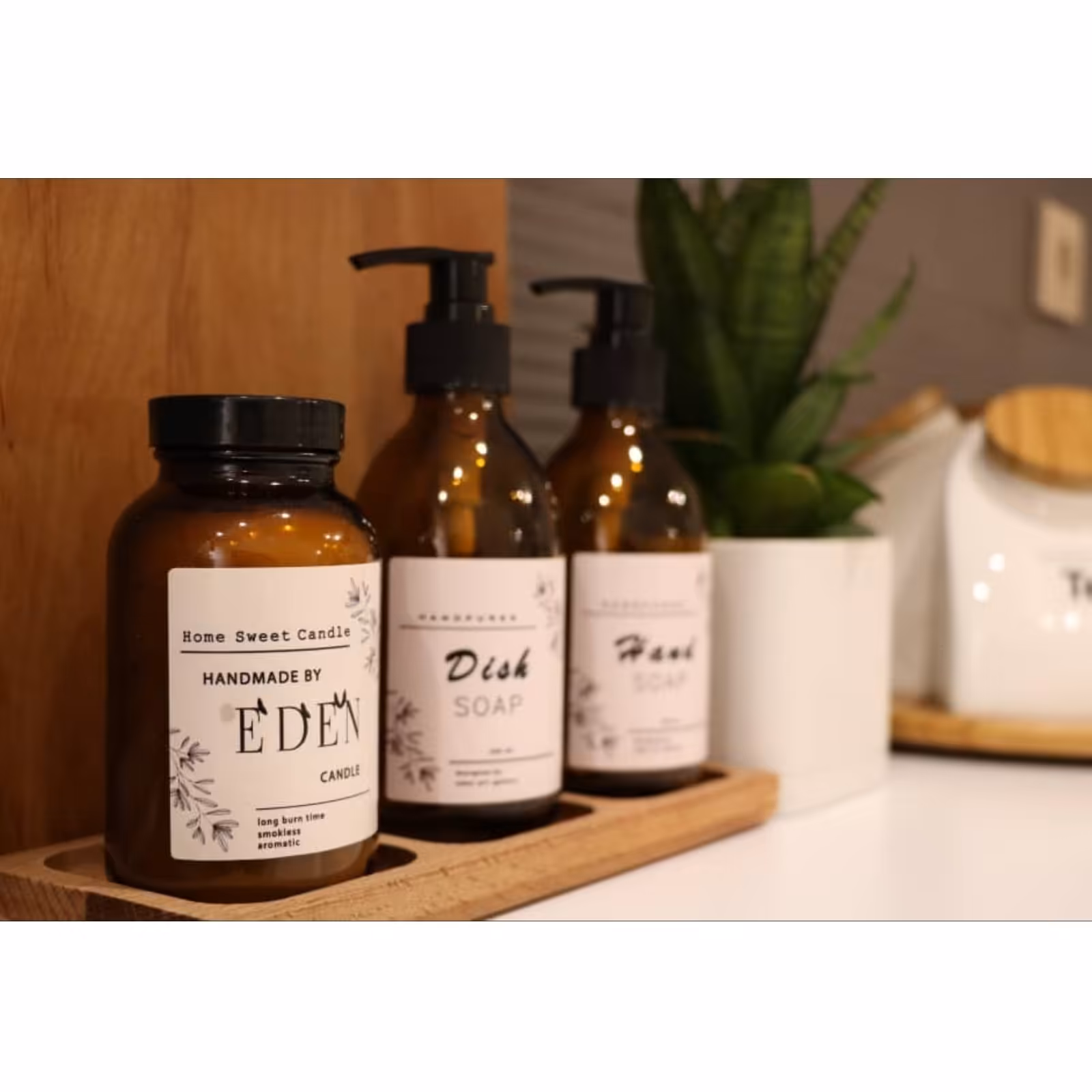 ست سه عددی شمع و جامایعی