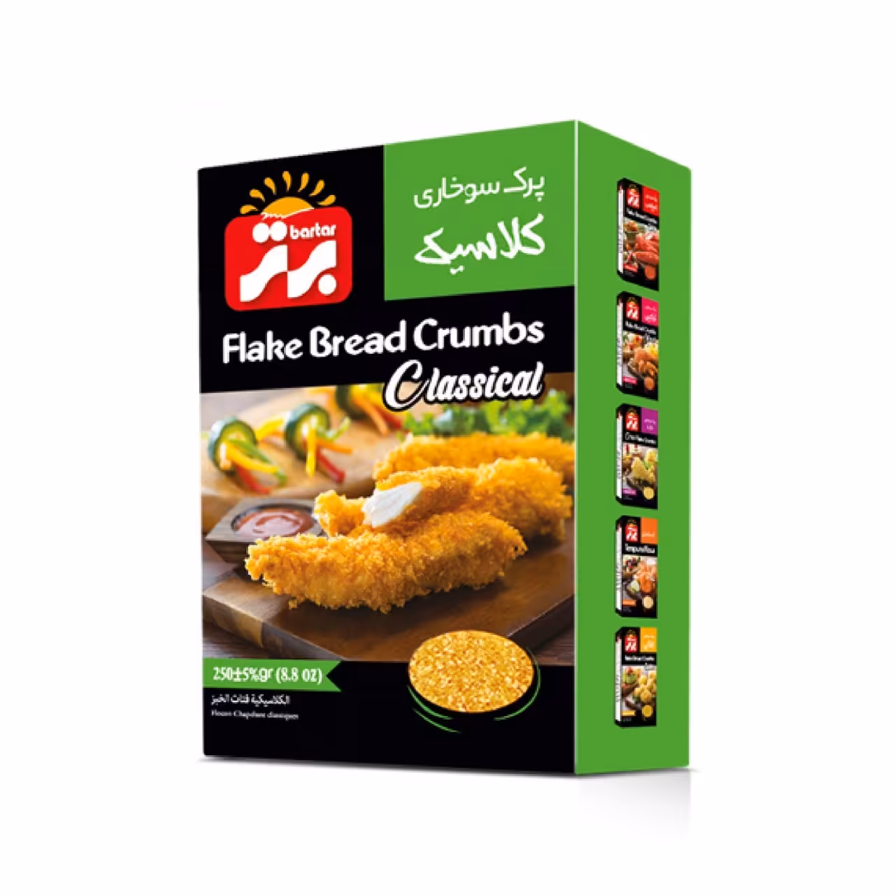 پرک سوخاری کلاسیک (نارنجی) 250 گرم برتر