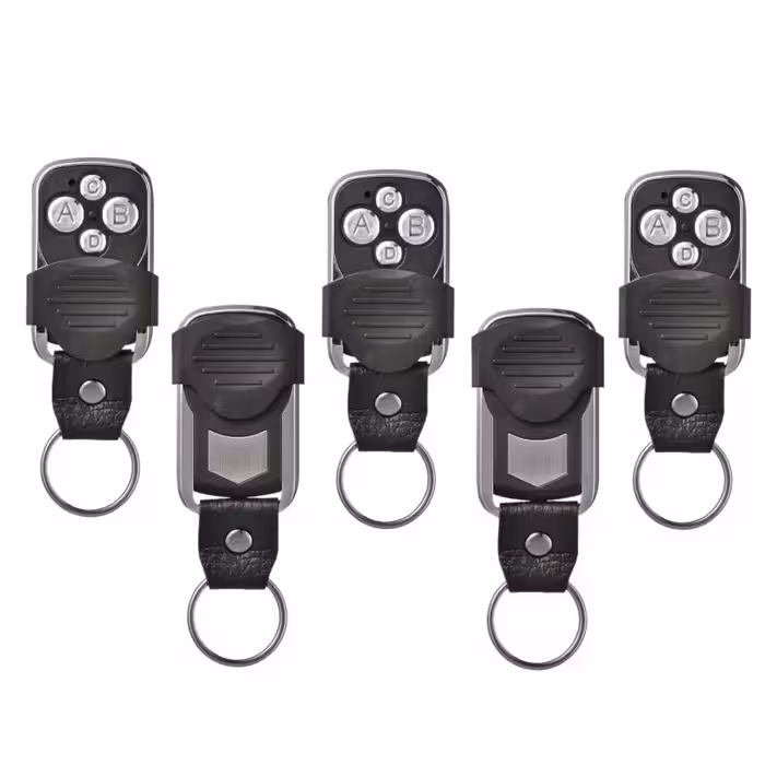 پک 5 عددی ریموت 4 کانال کد لرن - 433 مگاهرتز - طرح بتا