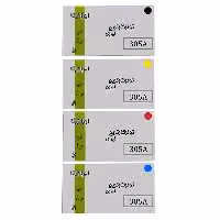 ست 4 رنگ کارتریج تونر لیزری رنگی ایرانیکا 305A(با ضمانت و گارانتی)