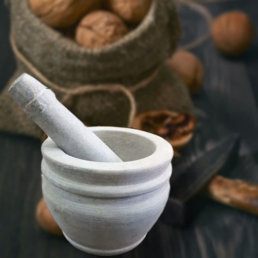 هاون سنگی بزرگ سوغات اصیل مشهد مقدس