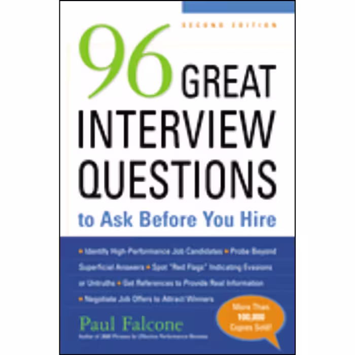 کتاب زبان اصلی  Great Interview Questions to ask Before You Hire انتشارات aMaCOM