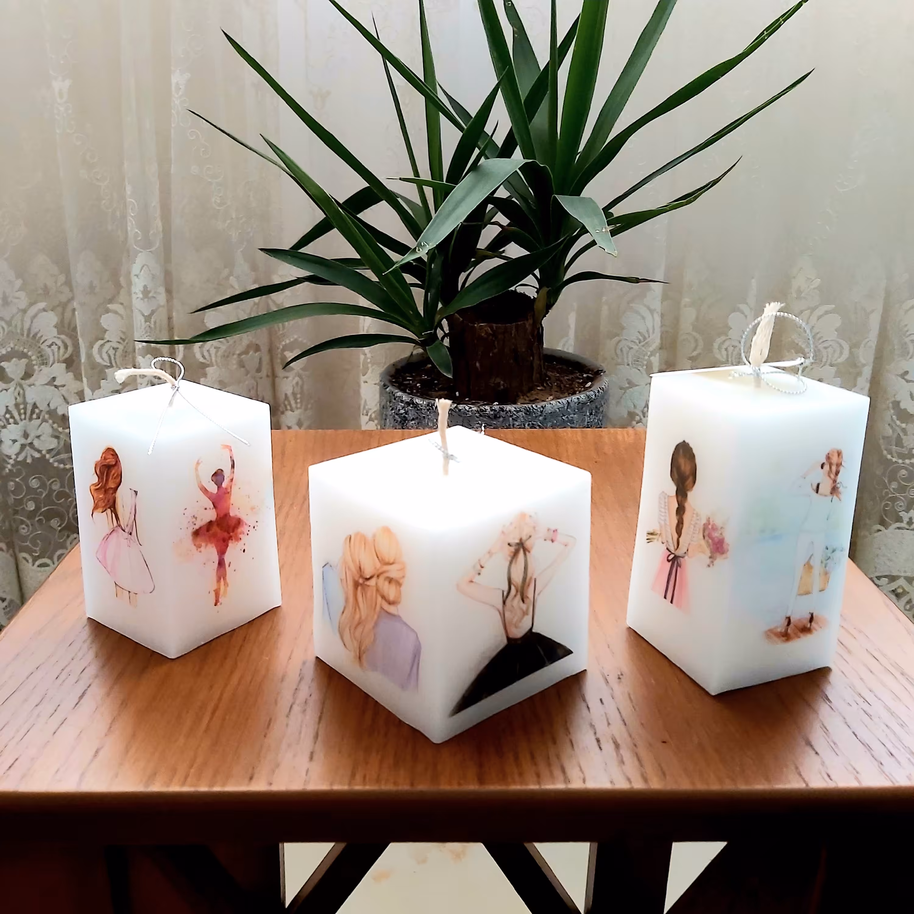 شمع هدیه دخترانه