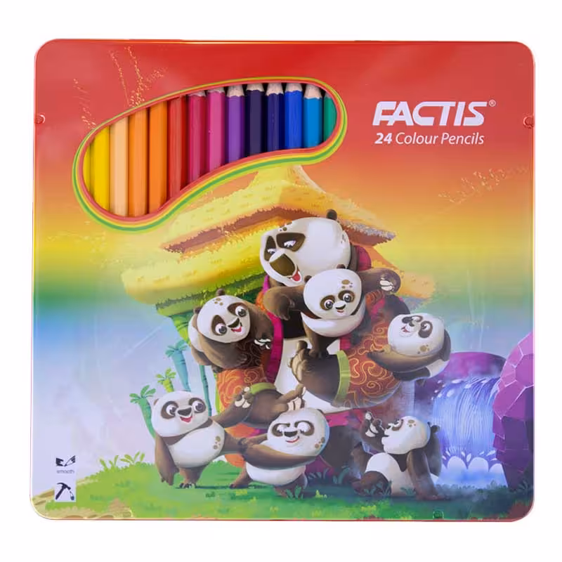 مداد رنگی 24 رنگ فکتیس مدل panda کد 74135