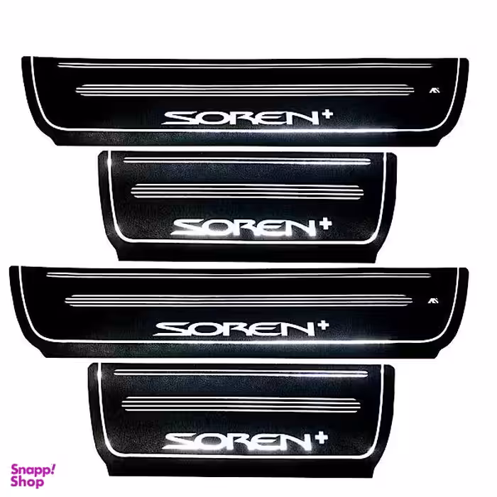 برچسب پارکابی خودرو کد SK0556 مناسب برای سمند سورن پلاس مجموعه 4 عددی