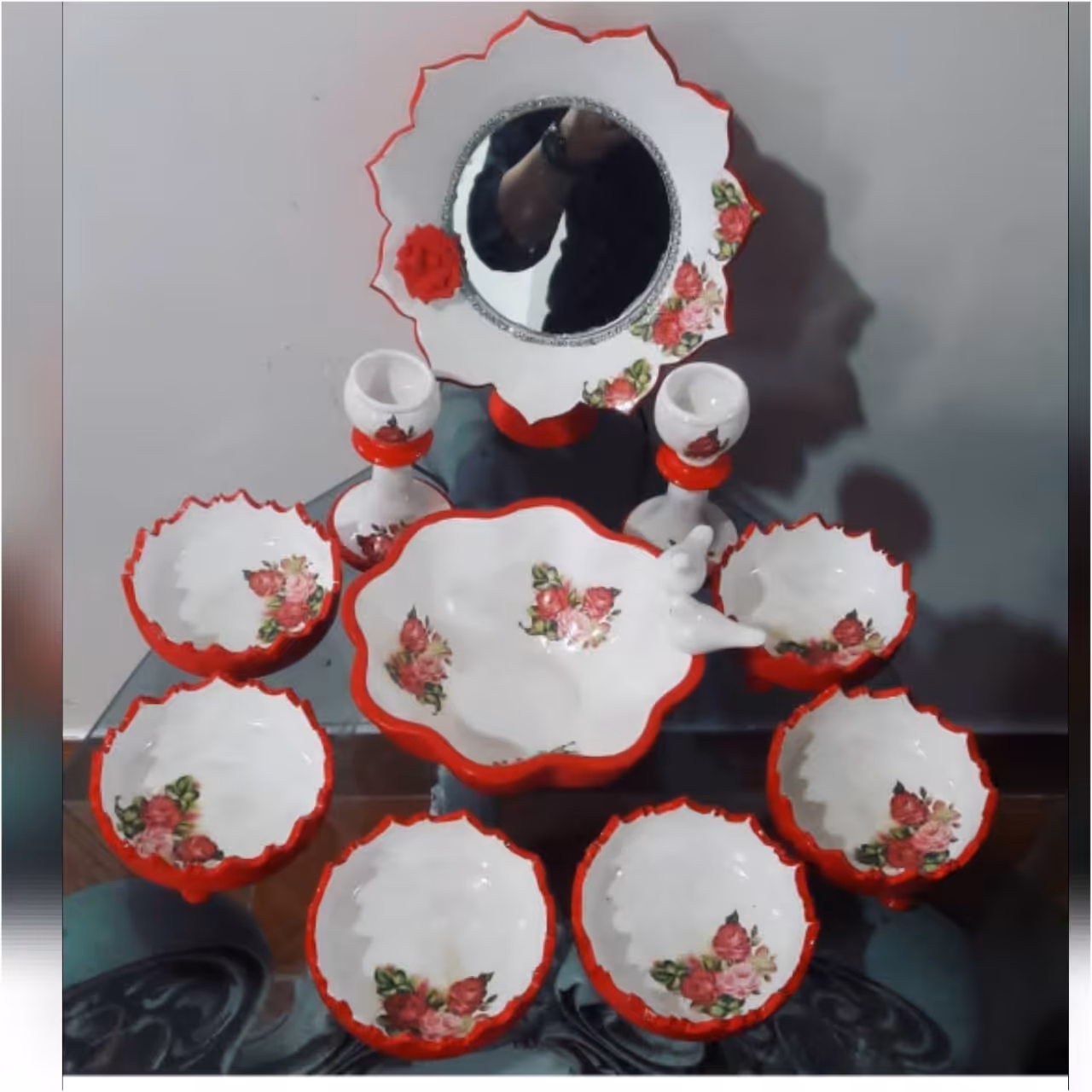 هفت سین گرد پایه دار