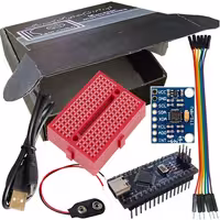 کیت آموزش ماژول ژیروسکوپ مهندسیکا با ماژول آردوینو نانو مدل GYRO_6050/6500