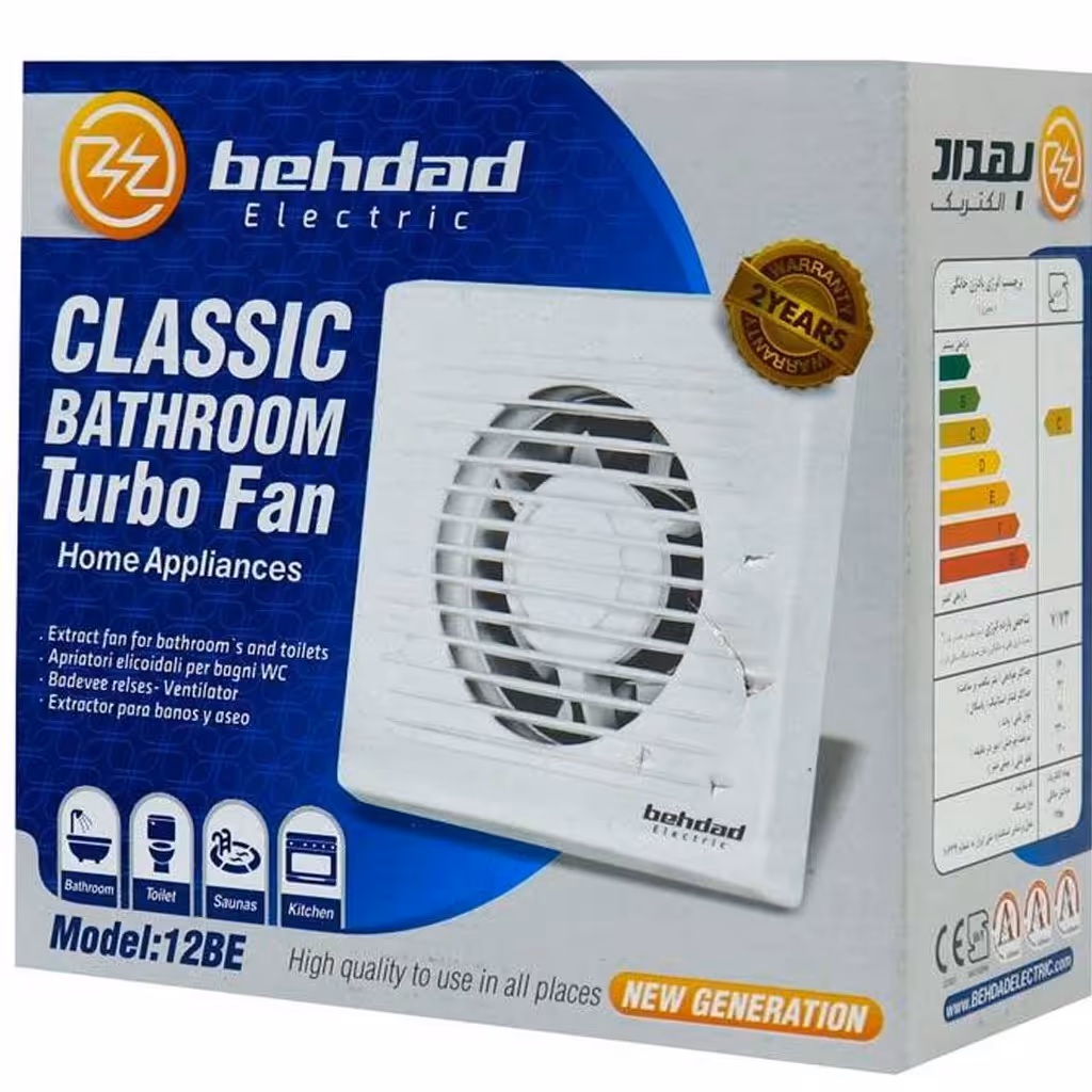 تهویه لوله ای سایز 10 بهداد