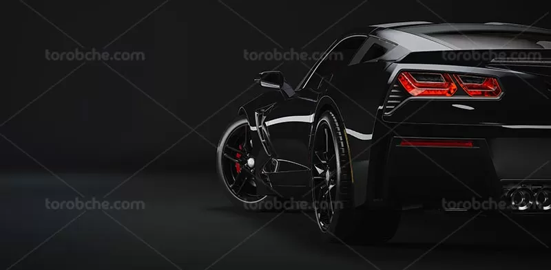 عکس ماشین مشکی با کیفیت | گرافیک با طعم تربچه