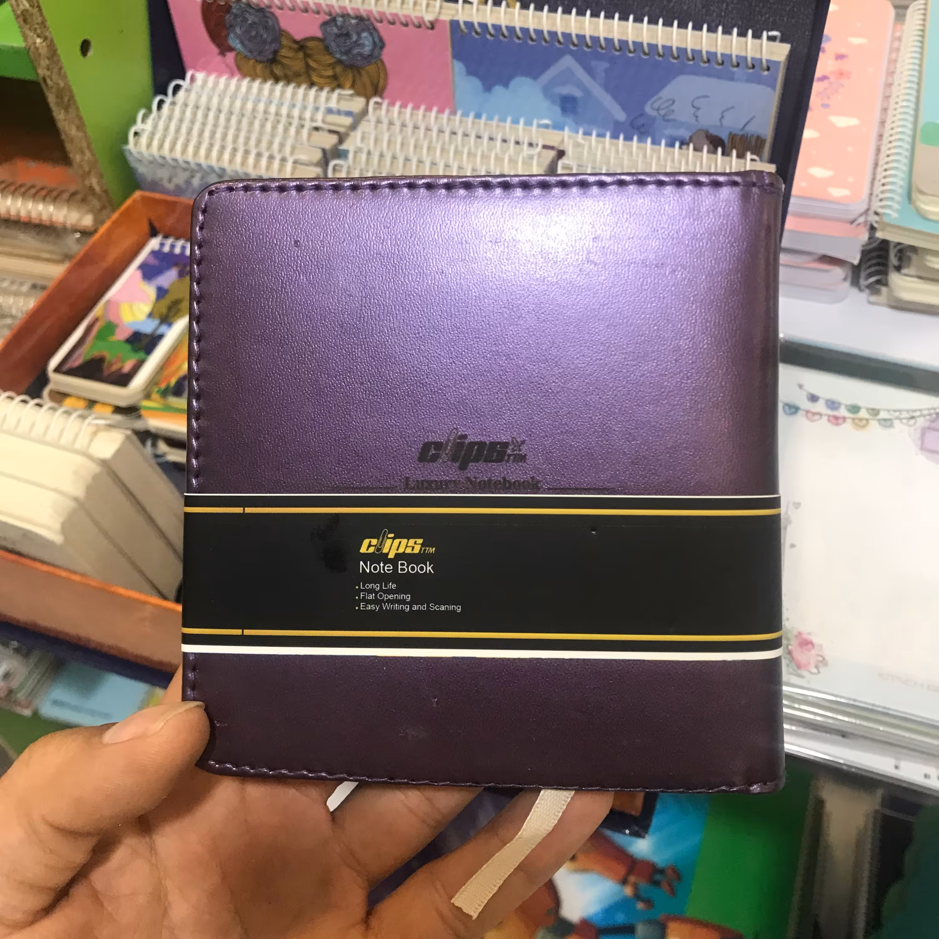 دفتر یادداشت چرمی کوتاه