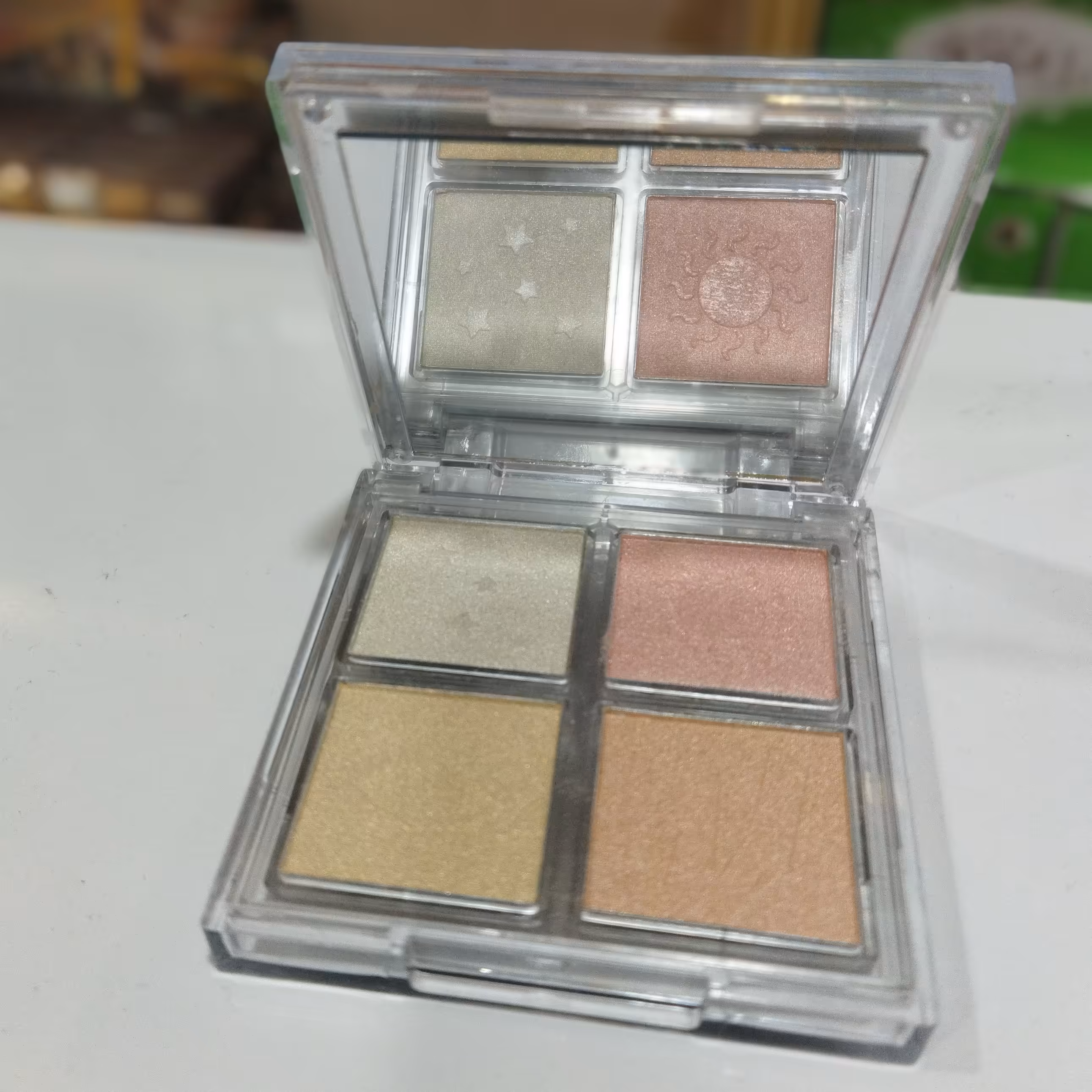 پالت رژ گونه 4 تایی نود هدی بیوتی