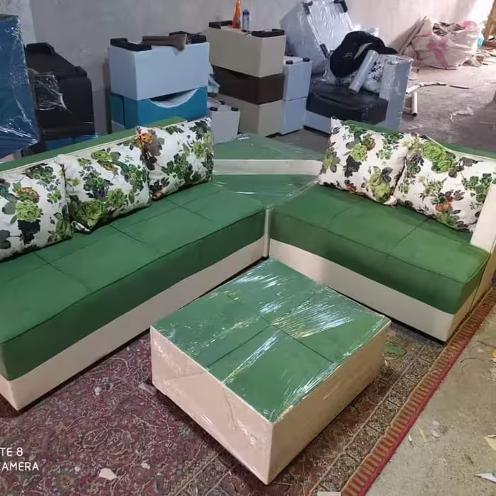 مبل راحتی ال کنج کمجا هزینه ارسال ب عهده مشتری میباشد