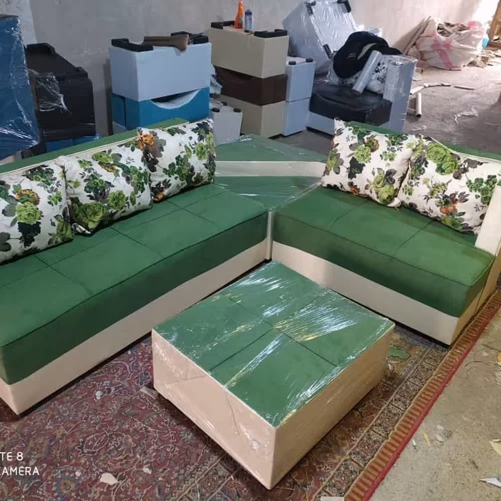 مبل راحتی ال کنج کمجا هزینه ارسال ب عهده مشتری میباشد