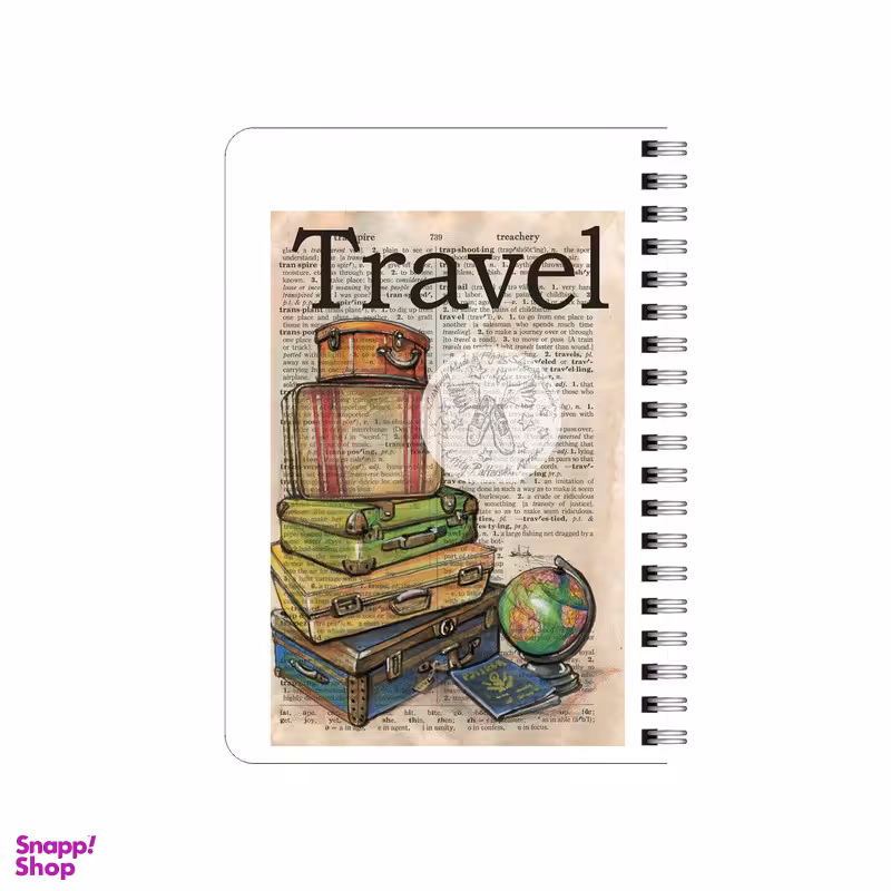 دفترچه یادداشت بامبیلیپ مدل سفر و مسافرت و چمدان کد 8245666