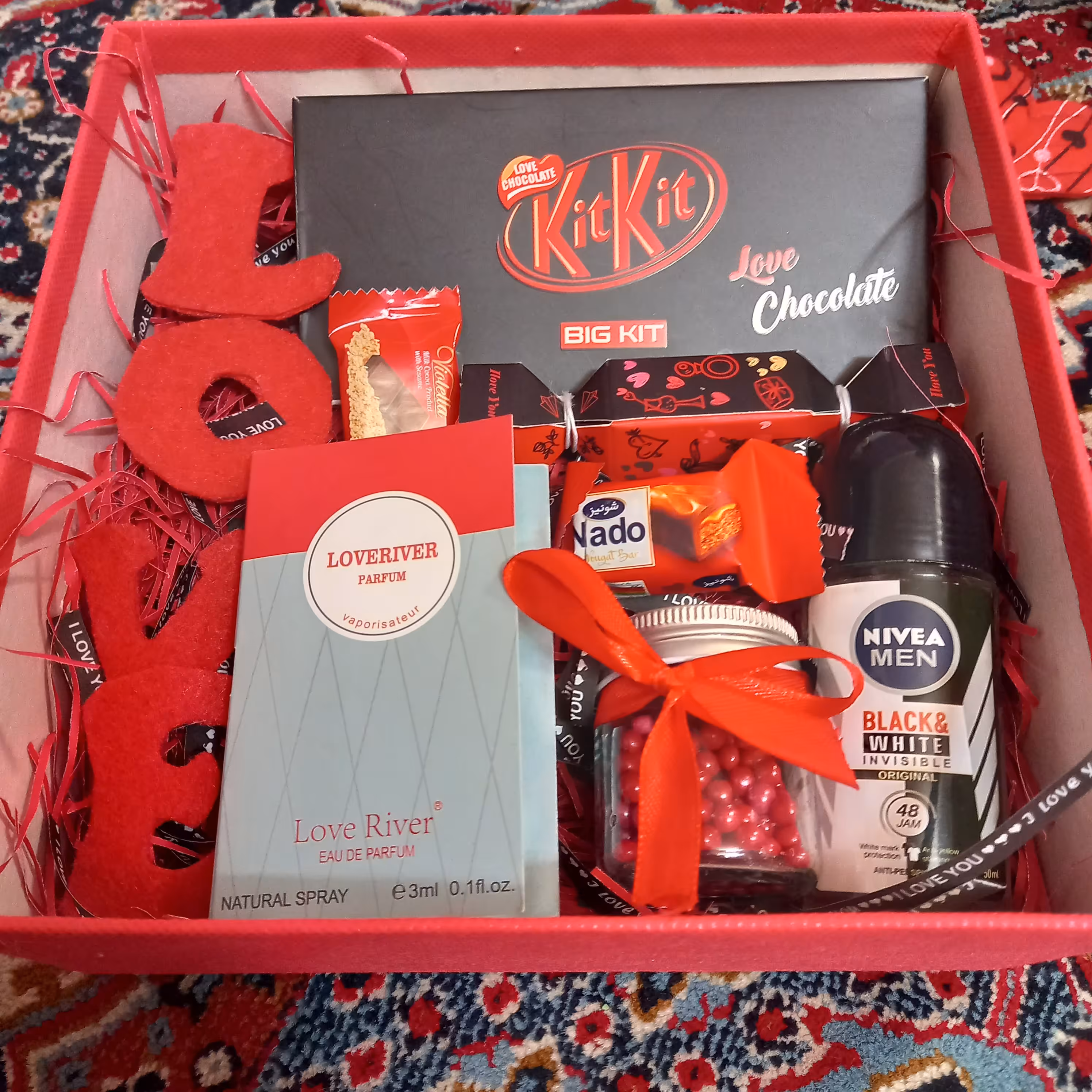 پک هدیه ولنتاین مردونه ، باکس ولنتاین