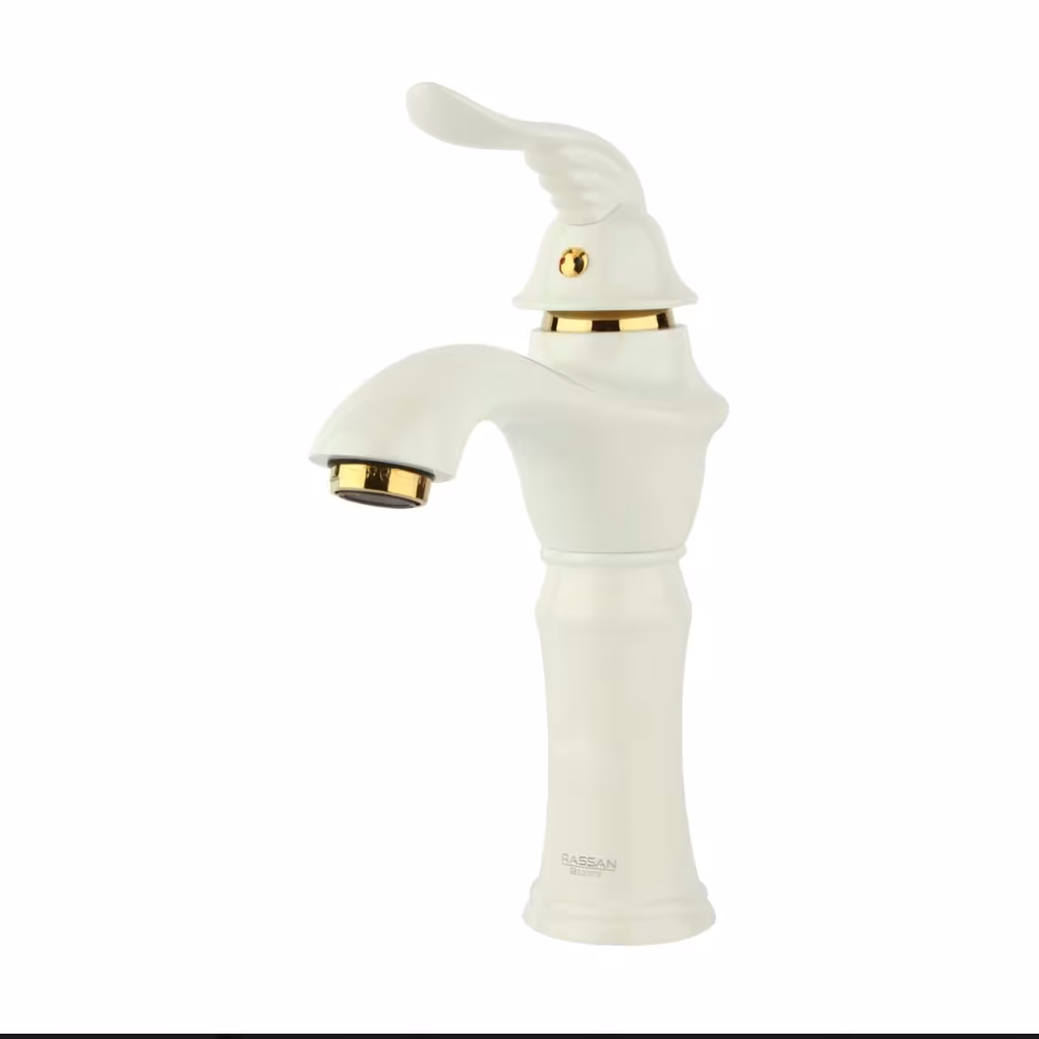 شیر روشویی راسان مدل پریمو شیری طلایی