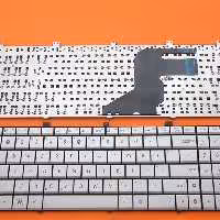 کیبرد لپ تاپ ایسوس N55 نقره ای