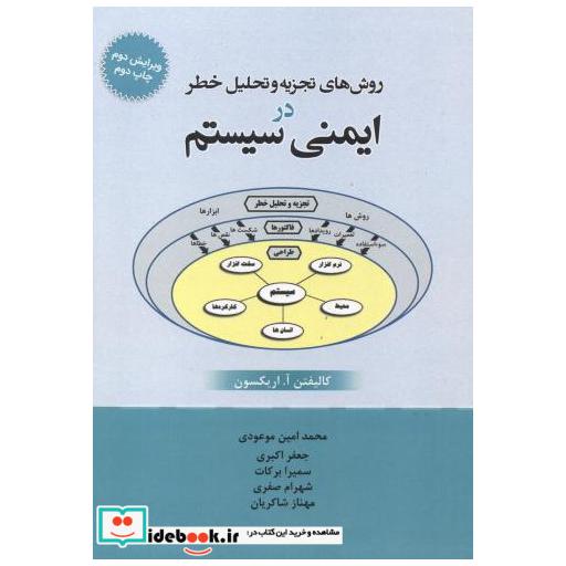 کتاب روش های تجزیه و تحلیل خطر در ایمنی سیستم اثر محمدامین موعودی