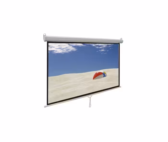 پرده نمایش دستی پروژکتور 200x200cm