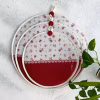 دمکنی مخمل نسوز پشت هلال مدل نیوشا طرح 42