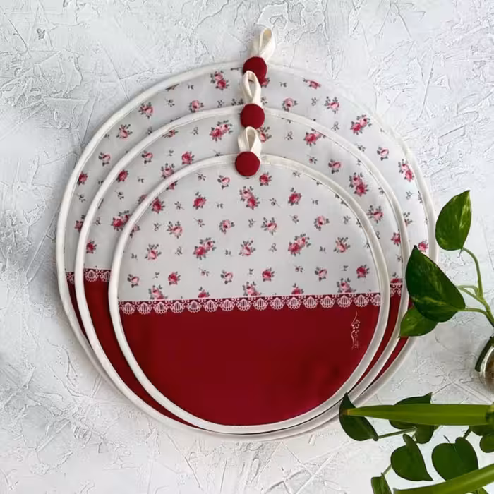 دمکنی مخمل نسوز پشت هلال مدل نیوشا طرح 42