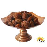 آلو خوانسار نمکی آفتاب خشک 500گرمی سیمیشکا