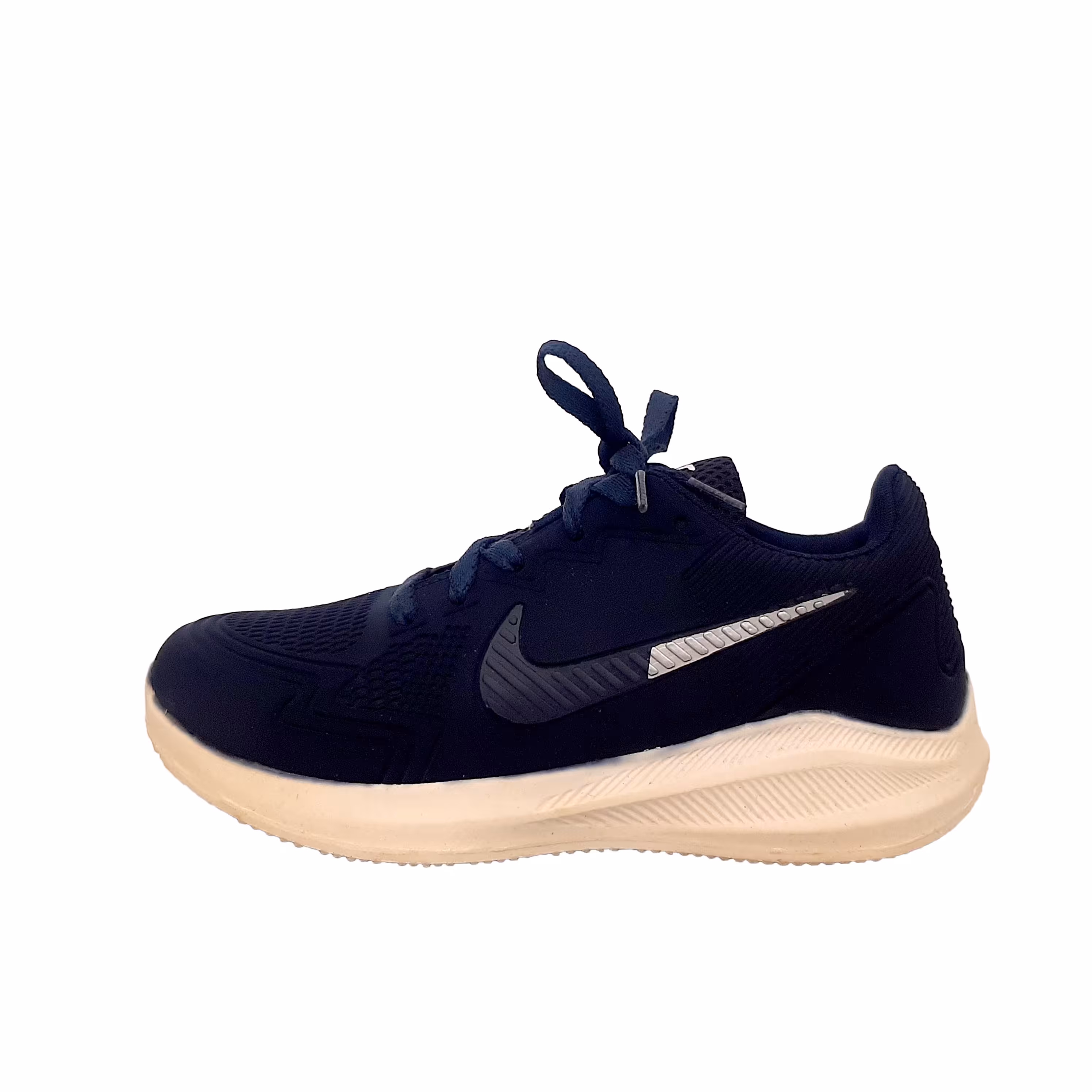 کفش کتونی زنانه کد L.40005 سرمه ای -سفید