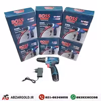 دریل شارژی 18 ولت تک باتری باس مدل 1800