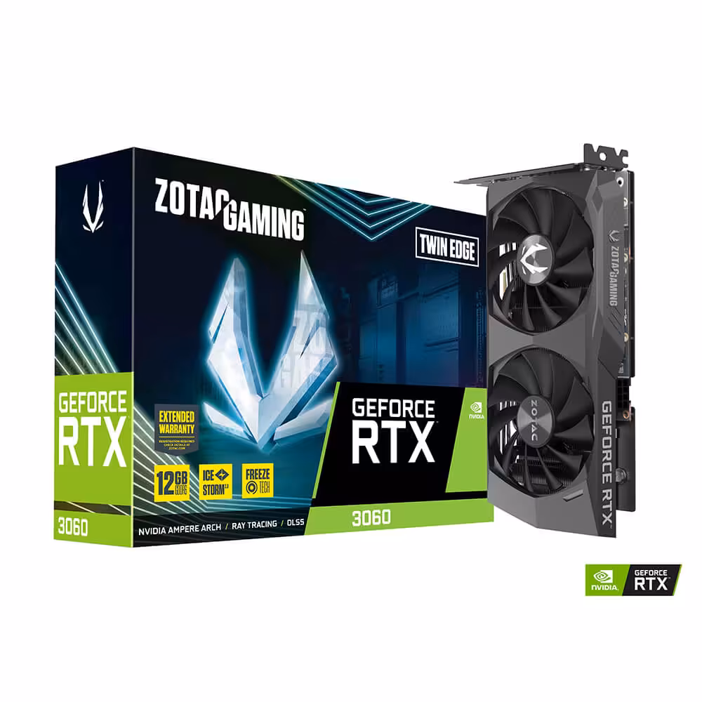 قیمت کارت گرافیک (12GB) ZOTAC Gaming RTX 3060 Twin Edge