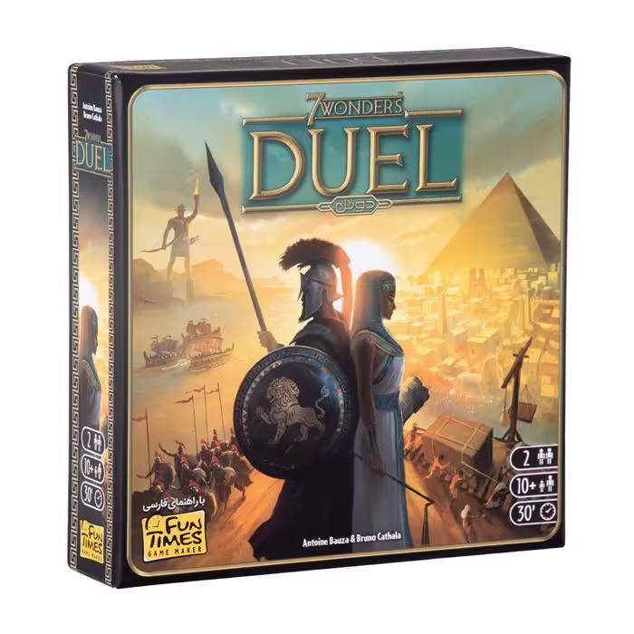 بازی فکری فان تایمز مدل 7Wonders duel