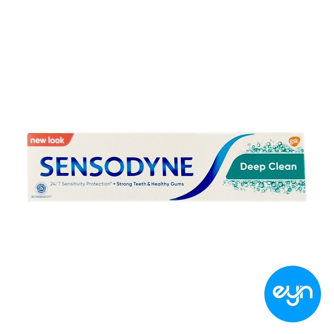 خمیر دندان سنسوداین مدل دیپ کلین Sensodyne Deep clean حجم 100 میل تایلندی