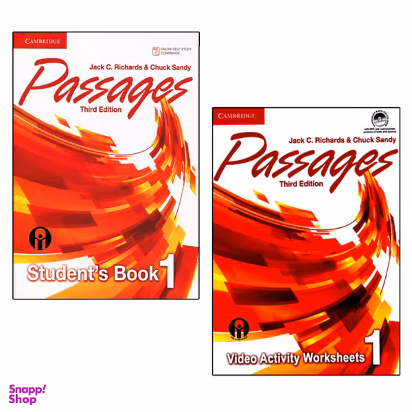 کتاب Passages 1 اثر Jack C. Richards And Chuck Sandy انتشارات الوندپویان دو جلدی
