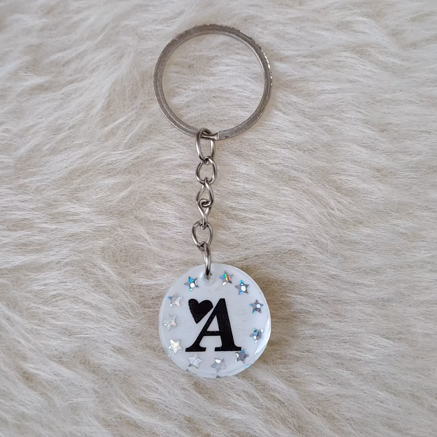 جاکلیدی رزینی حرف A (دایره)