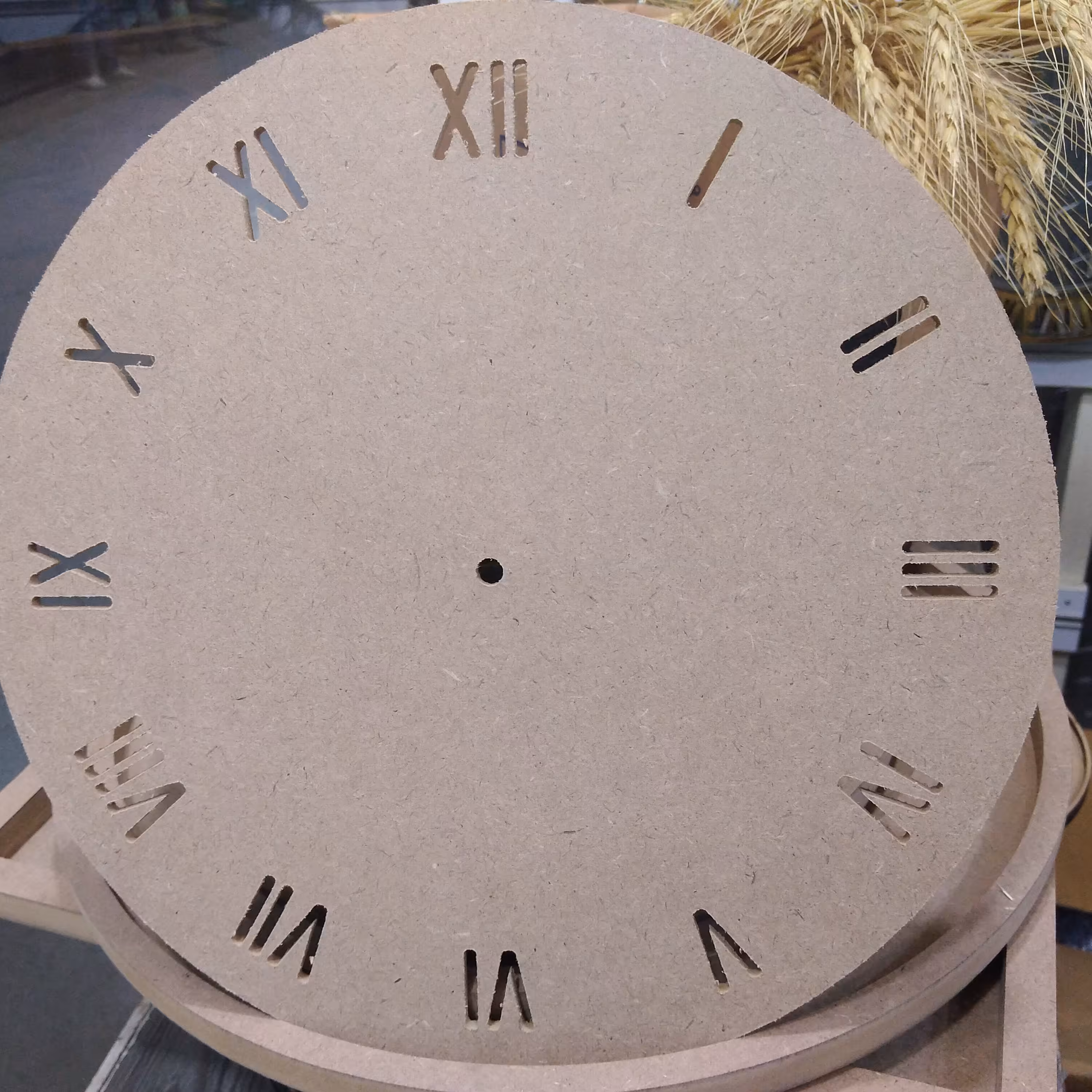 برد چوبی ساعت اعداد یونانی 1