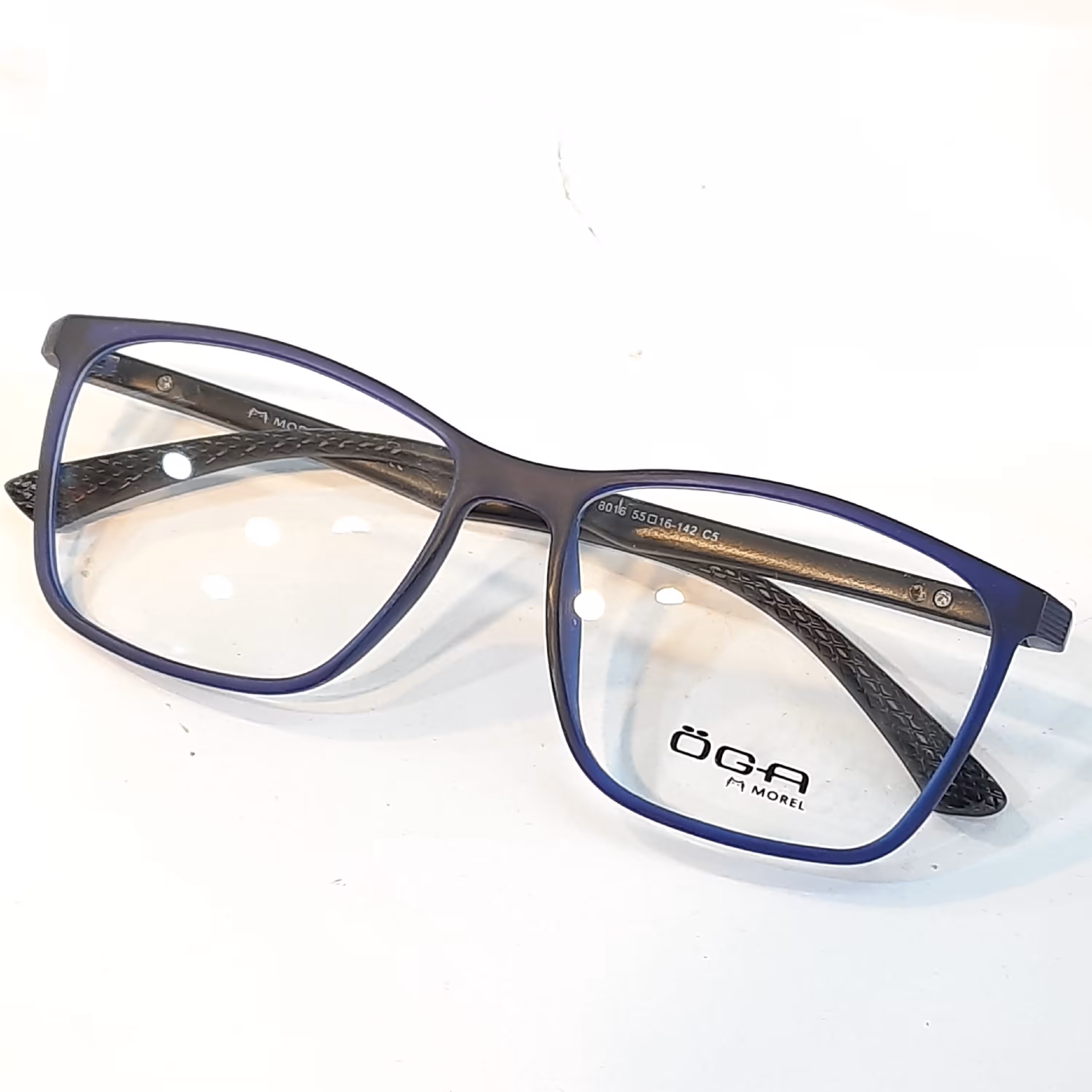 عینک بلوکات بدون نمره همراه با جلد و دستمال عینک 