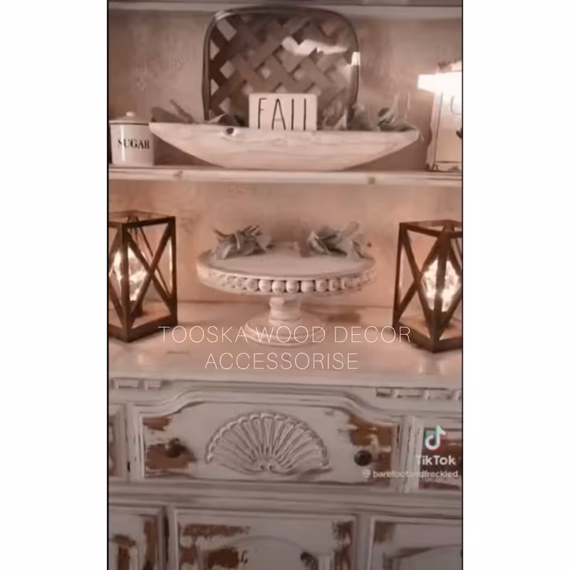 استند زیبای چوب گردو اکسسوری منزل ارسال رایگان