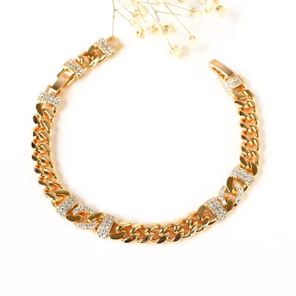 دستبند کارتیه ژوپینگ طرح کلاسیک کد9863