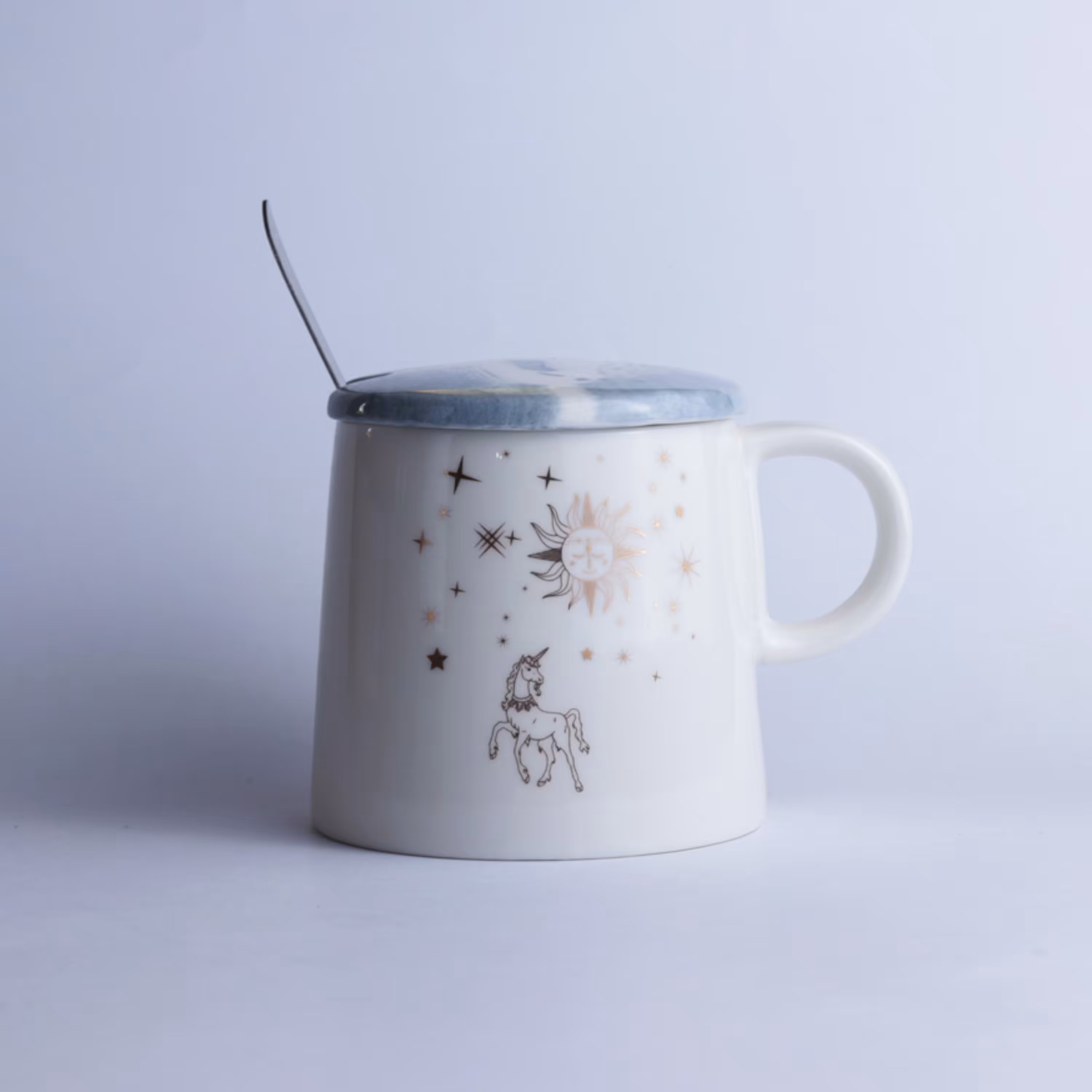 ماگ طرح خورشید و ستاره  کد7019