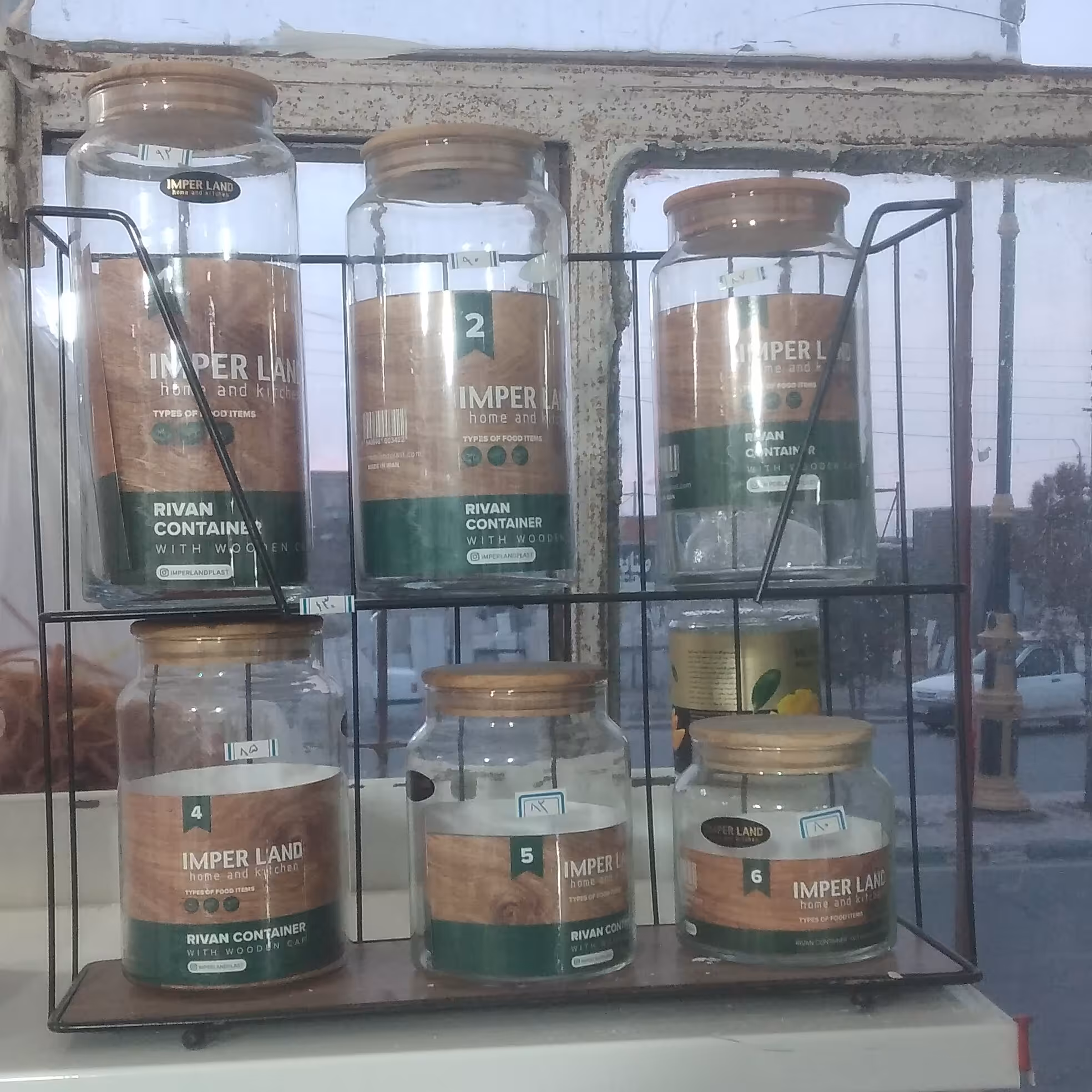 پاسماوری درب بامبو استند دار تکی هم موجود هست