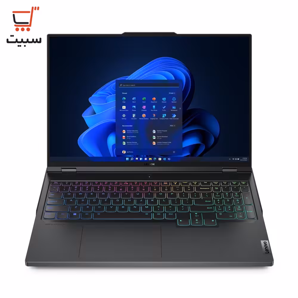 لپ تاپ 16 اینچی گیمینگ لژیون پرو 7 لنوو مدل Legion Pro 7 16IRX8