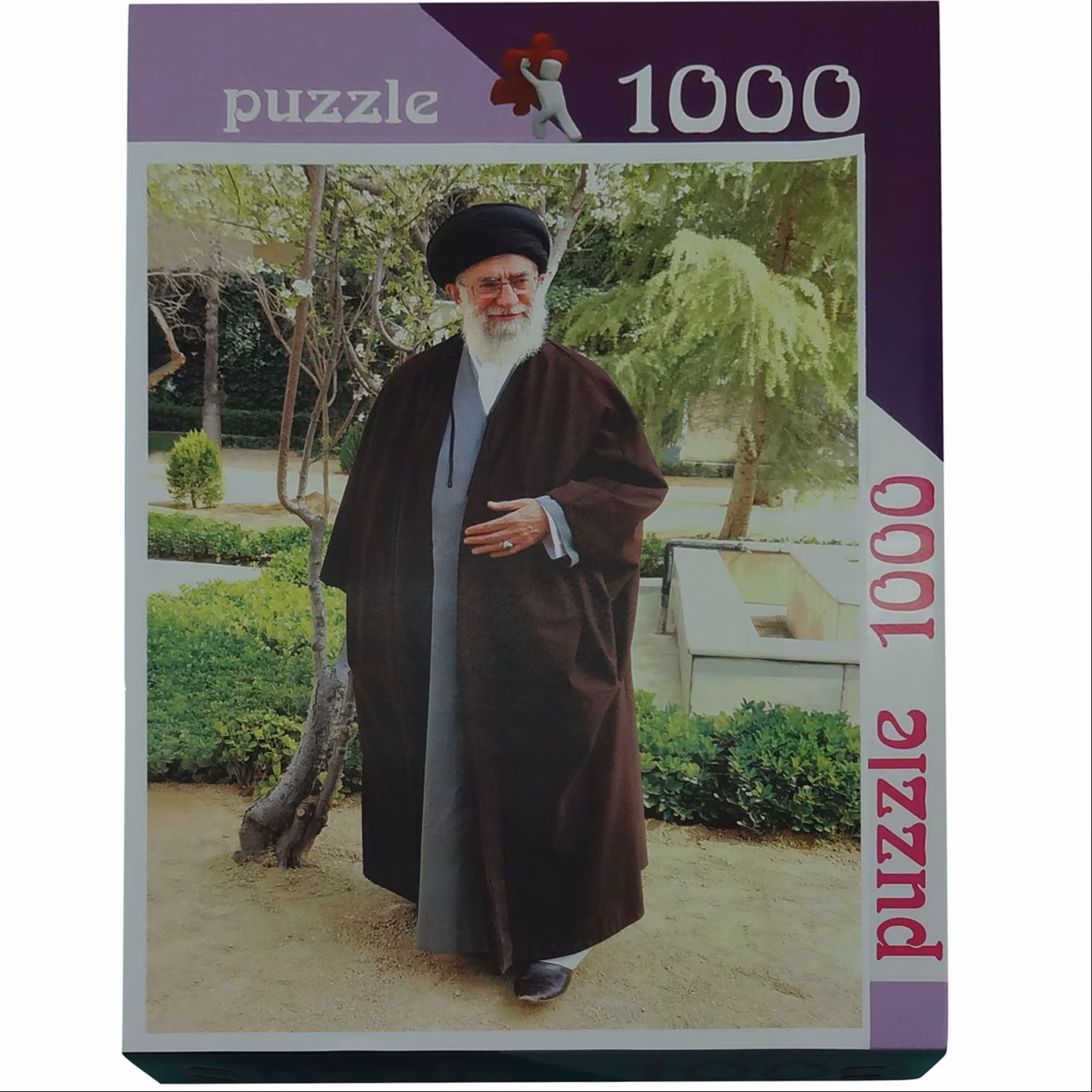 01084204-پازل 1000 تکه 68در48 مقام معظم رهبری