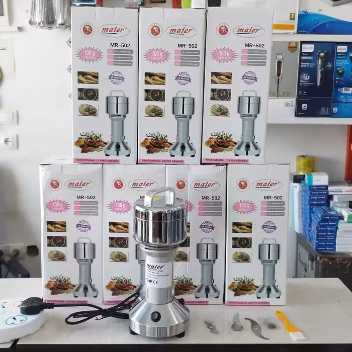 آسیاب صنعتی مایر ظرفیت 500 گرم گهواره ای